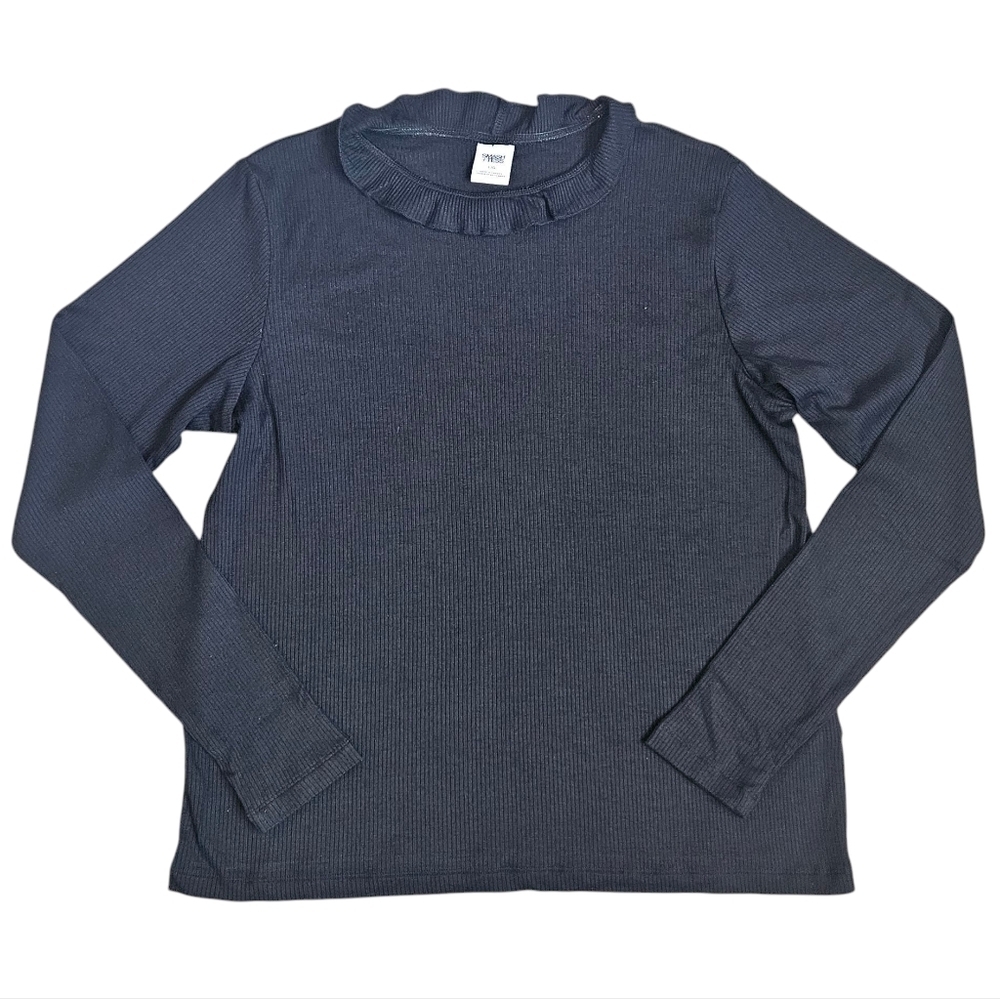 Smash + Tess Black Claire Long Sleeve Top Size L